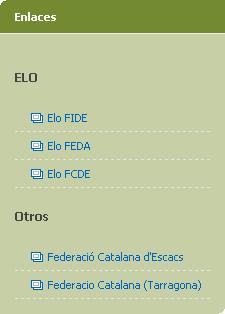 Enlla&ccedil;os d'escacs interessants